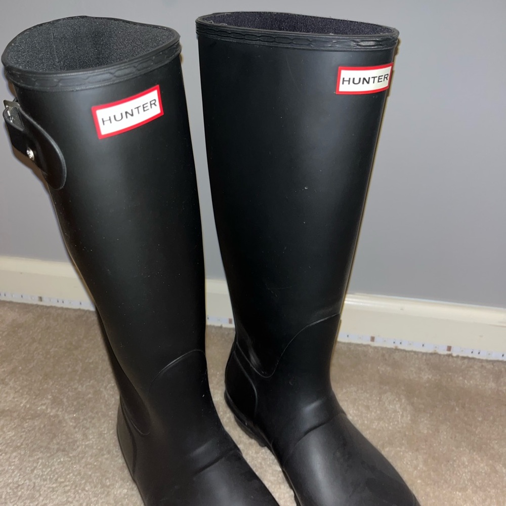 Black Hunter Boots